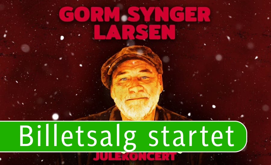 Gorm synger Larsen i Hadsund Kirke – Hadsund